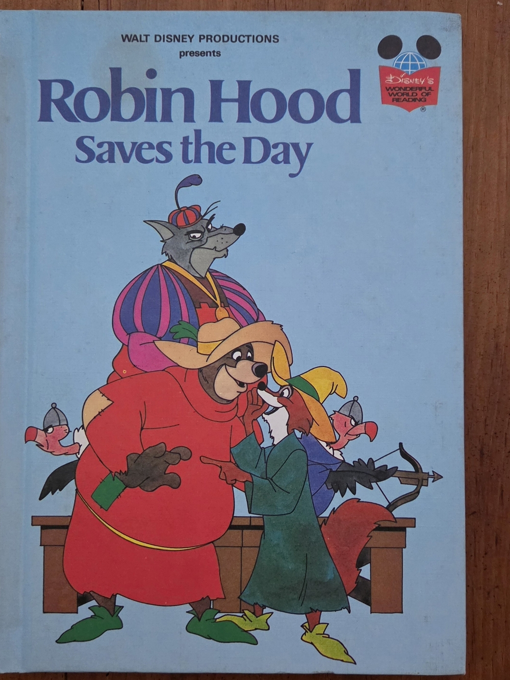 Walt Disney Robin Hood Saves the Day